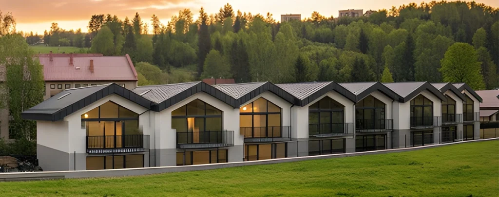 render-zabudowa-szeregowa Zdjęcie - Apartamenty Vistula | Wisła